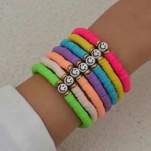 7 Piece Colorful Bracelet Set
